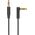 Kabel Goobay Jack 3.5mm - Jack 3.5mm 1.5m czarny (67784)