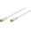Kabel Goobay Antenowy (F) 10m biały (67289)