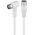Kabel Goobay Antenowy (F) 5m biały (67350)