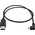 Kabel USB StarTech USB-A - microUSB 0.5 m Czarny (USBAUB50CMLA)