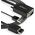 Kabel StarTech HDMI - D-Sub (VGA) + USB-A 2m czarny (VGA2HDMM2M)