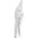 Deli Szczypce zaciskowe wydłużone Deli Tools EDL20015B, 9" (srebrne)