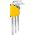 Deli Zestaw kluczy imbusowych długich Deli Tools EDL3088, 1.5-10mm (srebrny)