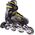 Rolki Outrace Flash Boy rekreacyjne regulowane czarne r. 40-43