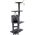 Pets Collection Pets Collection Drapak dla kota, wieża, 45x30x110 cm, szary