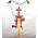 Volare Melody 16 Cal 25,4 cm Dziewczyny Hamulec gwintowany Czerwony