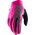 100% Rękawiczki 100% BRISKER Women's Glove neon pink black roz. M (długość dłoni 174-181 mm) (NEW)