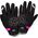 100% Rękawiczki 100% BRISKER Women's Glove neon pink black roz. M (długość dłoni 174-181 mm) (NEW)