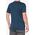 100% T-shirt 100% NORD krótki rękaw slate blue roz. M (NEW)