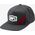 100% Czapka z daszkiem 100% CORNERSTONE Snapback Hat Steel (NEW)