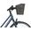 Basil Kosz na kierownicę BASIL BREMEN RATTAN LOOK KF ratanowy + Płytka mocująca do kosza BASIL KLICKFIX ADAPTER PLATE system do mocowania na kierownicę odpinany (bez wspornika) nature brown (NEW)