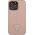 Guess Guess GUHCP13XPSATLP iPhone 13 Pro Max 6,7" różowy/pink hardcase SaffianoTriangle Logo