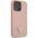 Guess Guess GUHCP13XPSATLP iPhone 13 Pro Max 6,7" różowy/pink hardcase SaffianoTriangle Logo