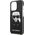 Karl Lagerfeld Karl Lagerfeld KLHCP13LTPEIKK iPhone 13 Pro / 13 6,1" hardcase czarny/black Iconik Karl