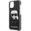 Karl Lagerfeld Karl Lagerfeld KLHCP13STPEIKK iPhone 13 mini 5,4" hardcase czarny/black Iconik Karl