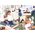Trefl Puzzle 1000 Peace of Mind Unlimited Fit Technology, yogą, kawą i kotkami zatytułowany
