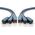 Kabel Clicktronic RCA (Cinch) x3 - RCA (Cinch) x3 3m granatowy (JAB-1339042)