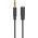 Kabel Goobay Jack 3.5mm - Jack 3.5mm 0.5m czarny (RB97111)
