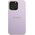 Guess Guess GUHCP13LPSASBPU iPhone 13 Pro / 13 6,1" purpurowy/purple Saffiano Hot Stamp & Metal Logo