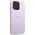 Guess Guess GUHCP13LPSASBPU iPhone 13 Pro / 13 6,1" purpurowy/purple Saffiano Hot Stamp & Metal Logo