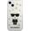 Karl Lagerfeld Karl Lagerfeld KLHCP13SHFLT iPhone 13 mini 5,4" przezroczysty/transparent Flower Ikonik Karl