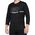 100% Koszulka męska 100% AIRMATIC 3/4 Sleeve black roz. L (NEW 2022)