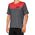 100% Koszulka męska 100% AIRMATIC Jersey krótki rękaw charcoal racer red roz. XL (NEW 2022)