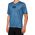 100% Koszulka męska 100% AIRMATIC Mesh Jersey krótki rękaw slate blue roz. S (NEW 2022)