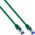 InLine InLine® Patch Cable S/FTP PiMF Cat.6A halogen free 500MHz green 0.3m