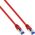 InLine InLine® Patch Cable S/FTP PiMF Cat.6A halogen free 500MHz red 0.25m