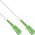 InLine InLine® Fiber Optical Simplex Cable, FTTH, SC/APC 8° to SC/APC 8°, 9/125µm, OS2, 1m