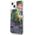 Guess Guess GUHCP13SLFLSB iPhone 13 mini 5,4" niebieski/blue hardcase Flower Liquid Glitter