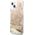 Guess Guess GUHCP13SLFLSD iPhone 13 mini 5,4" złoty/gold hardcase Paisley Liquid Glitter