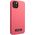 Karl Lagerfeld Karl Lagerfeld KLHCP13MSLMP1PI iPhone 13 6,1" hardcase fuksja/fuchsia Silicone Plaque