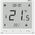 Tech Sterownik ST-297V3 pokojowy dwustanowy podtynkowy (3 mm szkło) biały