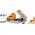 Bruder Bruder MB Sprinter municipal with light & sound module, model vehicle (orange, including driver and accessories)