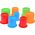 Little Tikes Kolorowe kubki Little tikes piramidka ZA2766 8 el
