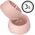Barry King Miska plastikowa dla psów XXL, 3L, beżowa, śr. 32,5cm,