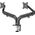 Neomounts Uchwyt biurkowy na 2 monitory 17" - 32" (DS70-810BL2)