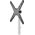 Neomounts Uchwyt na słup FL40-430BL14 32'' - 55''