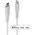 Kabel USB Lindy USB-C - Lightning 3 m Biały (31318)