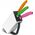 Victorinox Victorinox Swiss Classic Knife Block Small white
