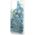 Guess Guess GUHCP13SLFLSN iPhone 13 mini 5,4" zielony/green hardcase Flower Liquid Glitter