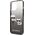 Karl Lagerfeld Karl Lagerfeld KLHCP13LTGKCK iPhone 13 Pro / 13 6,1" hardcase czarny/black Gradient Ikonik Karl & Choupette