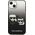 Karl Lagerfeld Karl Lagerfeld KLHCP13STGKCK iPhone 13 mini 5,4" hardcase czarny/black Gradient Ikonik Karl & Choupette