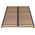 Topeshop STELAŻ DO ŁÓŻKA BED 160x200 160CM ELASTYCZNY GIĘTY