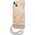 Guess Guess GUHCP13SHFLSD iPhone 13 mini 5,4" złoty/gold hardcase Flower Strap