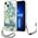 Guess Guess GUHCP13SHFLSN iPhone 13 mini 5,4" zielony/green hardcase Flower Strap