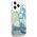 Guess Guess GUHCP13XLFLSN iPhone 13 Pro Max 6,7" zielony/green hardcase Flower Liquid Glitter