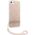 Guess Guess GUOHCI8H4STP iPhone SE 2022 / SE 2020 / 7/ 8 różowy/pink hardcase 4G Print Strap